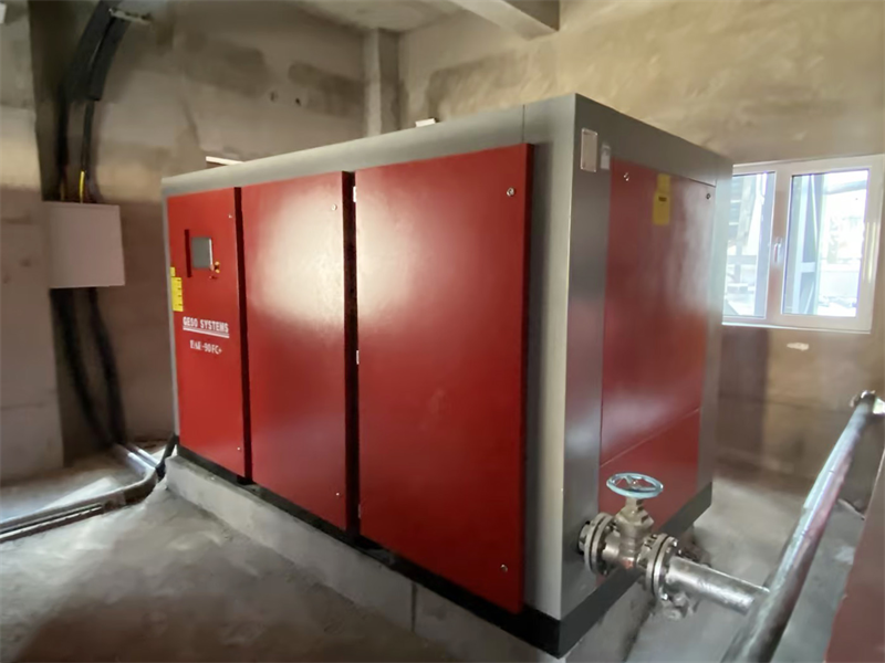 Modelo para actualizar el sistema de compresor de aire en la industria de instrumentos de precisión: práctica de la eficiencia energética de primera clase de Geso BAE-90FC+
