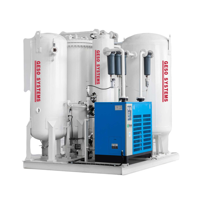 Generador de oxígeno PSA industrial de alta pureza